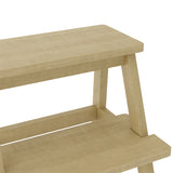 Addie Stool - Grey Wash