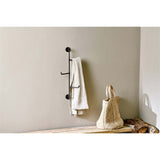 Aniko 6 Hook Iron Wall Hooks - Grey