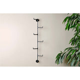Aniko 6 Hook Iron Wall Hooks - Grey