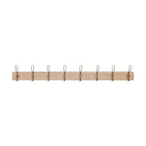 Ankita Large Wall Hooks - Natural & Antique Brass