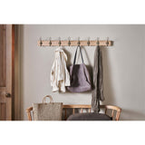 Ankita Large Wall Hooks - Natural & Antique Brass