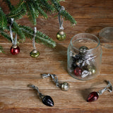 Adisa Glass Baubles in a Jar - Mixed - Set of 16
