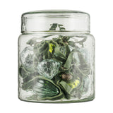 Adisa Glass Baubles in a Jar - Green & Clear - Set of 16