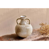 Anjuna Small Reactive Glaze Decorative Jug - White