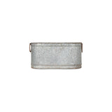 Akasa Small Trough Planter - Zinc