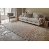 Akari Jute & Cotton Rug - Natural - 120 X 180 Cm, styled
