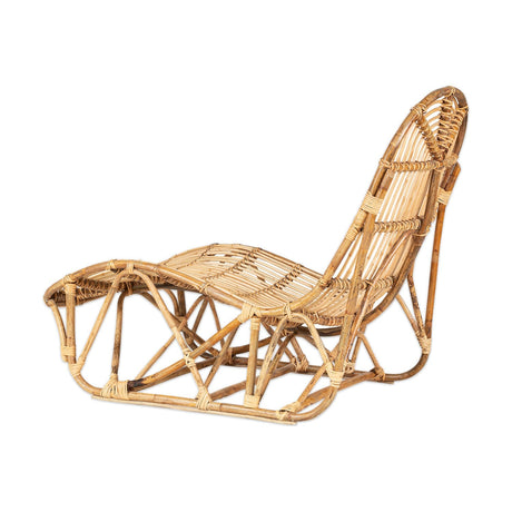 Crelbanne Rattan Lounger - Natural