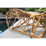 Arlia Rattan Lounger - Natural