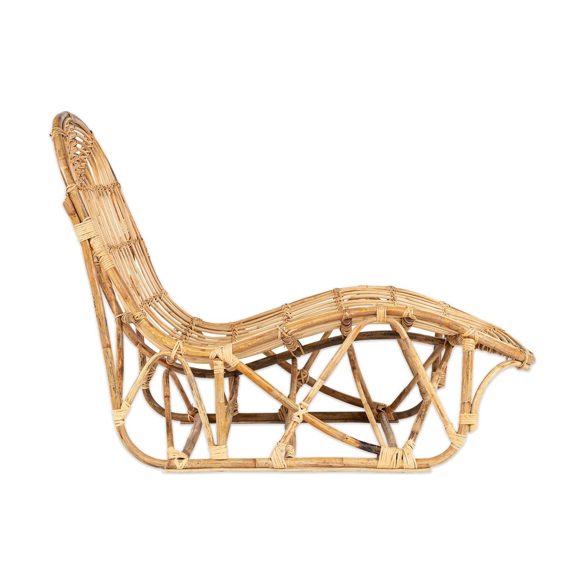 Arlia Rattan Lounger - Natural