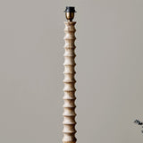 Avisa Mango Wood Floor Lamp Base - Natural