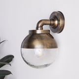 Abeo Outdoor Wall Light - Antique Brass