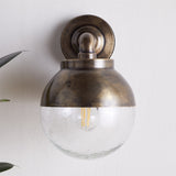 Abeo Outdoor Wall Light - Antique Brass