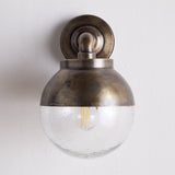 Abeo Outdoor Wall Light - Antique Brass
