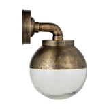 Abeo Outdoor Wall Light - Antique Brass