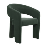 Alba Dining Chair – Forest Green