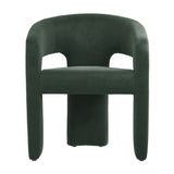Alba Dining Chair – Forest Green