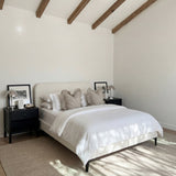 Albany Double Bed Frame – Ivory