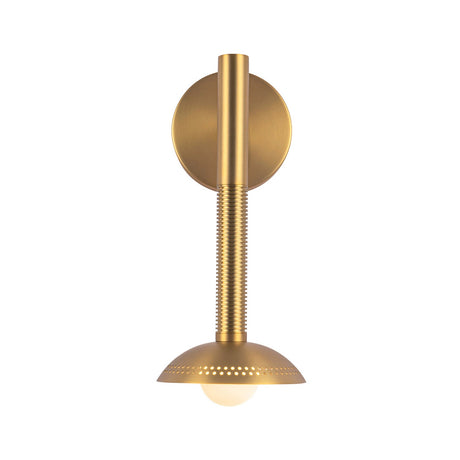 Arden 1 Light Wall Light - Brushed Gold