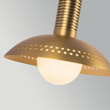 Arden 1 Light Wall Light - Brushed Gold