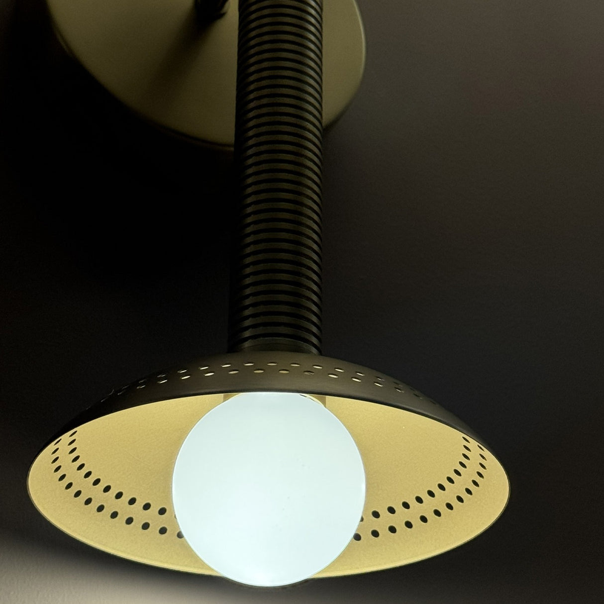 Arden 1 Light Wall Light - Brushed Gold