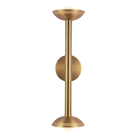 Arden 2 Light Wall Light - Brushed Gold