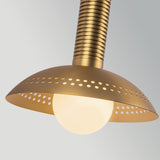 Arden 2 Light Wall Light - Brushed Gold