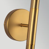 Arden 2 Light Wall Light - Brushed Gold