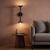 Arden 2 Light Wall Light - Matt Black