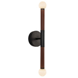 Arden 2 Light Wall Light - Matt Black
