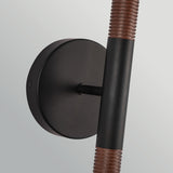 Arden 2 Light Wall Light - Matt Black