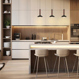 Arden 1 Light Mini Pendant Light - Matt Black