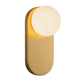 Ariel 1 Light Wall Light - Brushed Gold