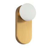 Ariel 1 Light Wall Light - Brushed Gold