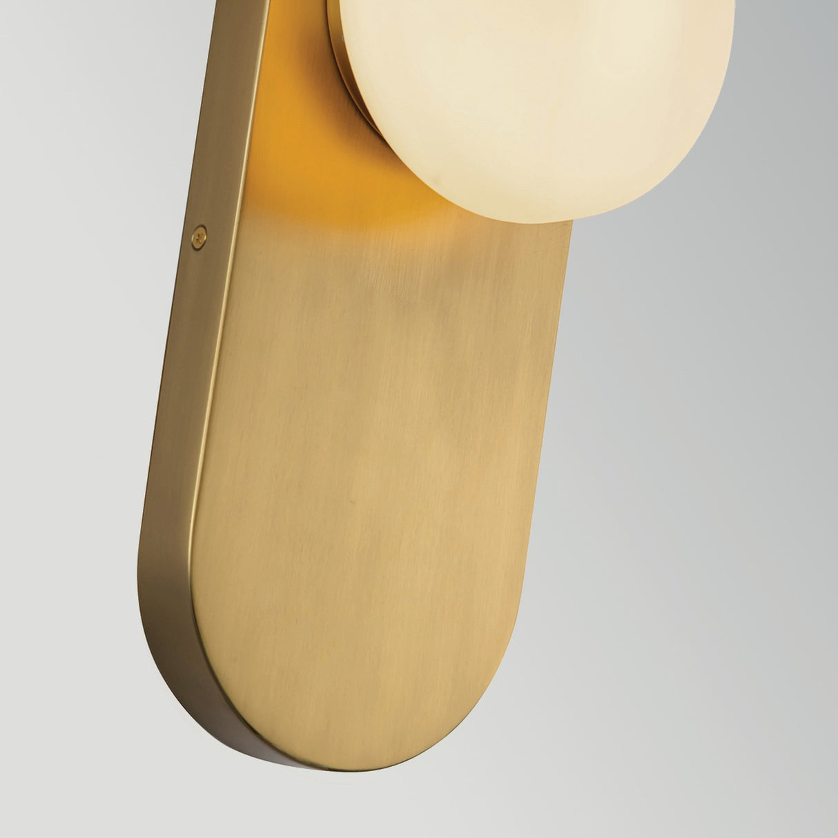 Ariel 1 Light Wall Light - Brushed Gold