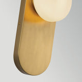 Ariel 1 Light Wall Light - Brushed Gold