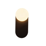 Ariel 1 Light Wall Light - Matt Black