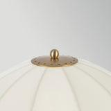 Crosby 1 Light Table Lamp - Satin Cream & Brushed Gold