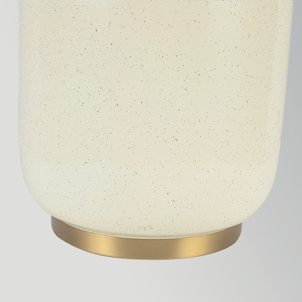 Crosby 1 Light Table Lamp - Satin Cream & Brushed Gold