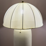 Crosby 1 Light Table Lamp - Satin Cream & Brushed Gold