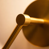 Issa 1 Light Wall Light - Brushed Gold