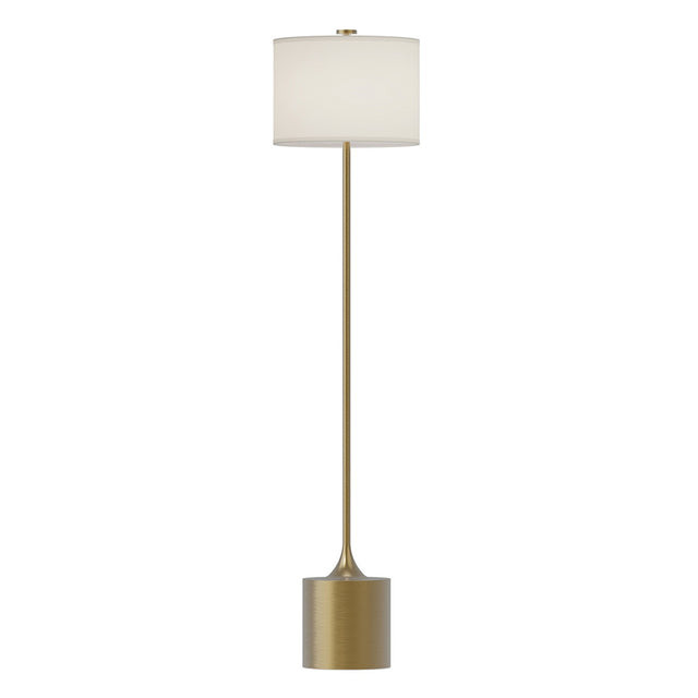Issa 1 Light Floor Lamp - Brushed Gold