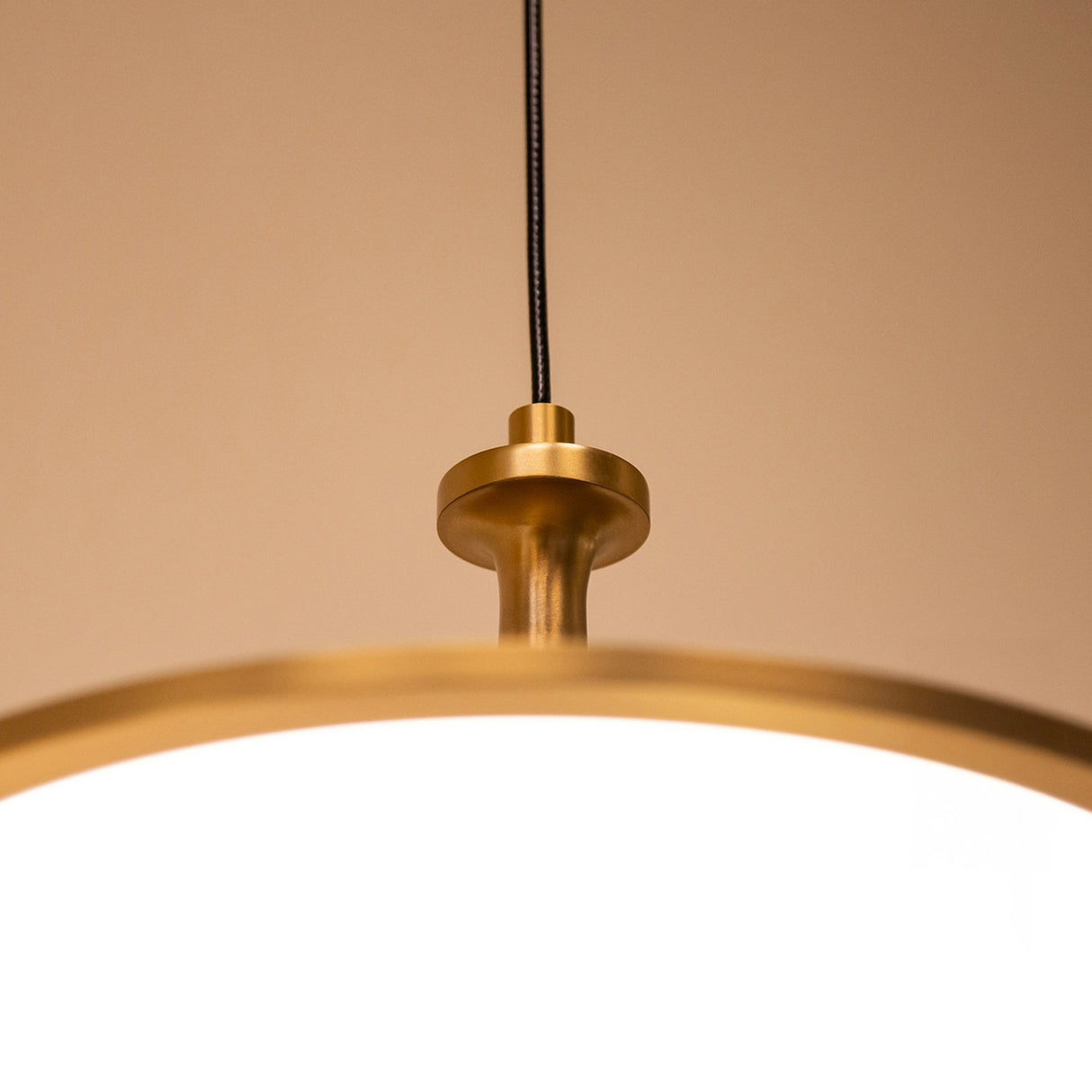 Issa 1 Light Medium Pendant Light - Brushed Gold