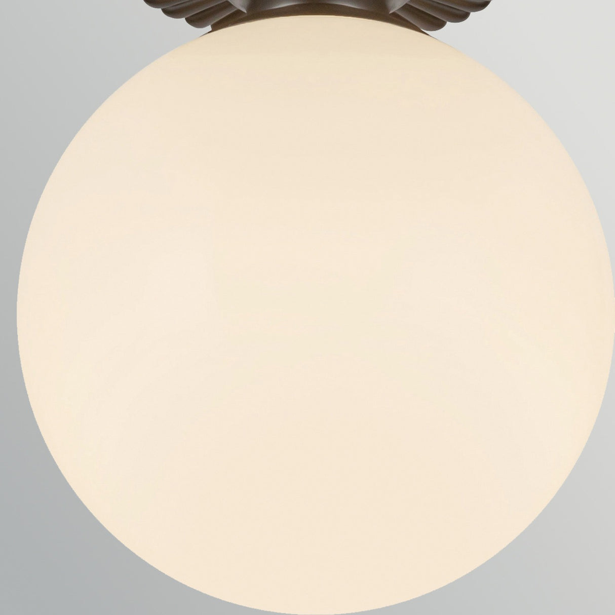 Otis 1 Light Flush Ceiling Light - Matt Black