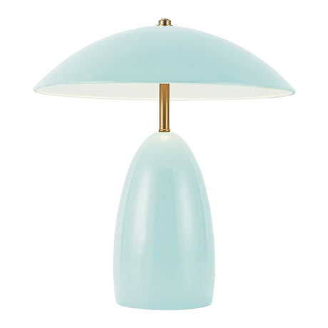Poppy Medium Table Lamp - Cerulean Light Blue