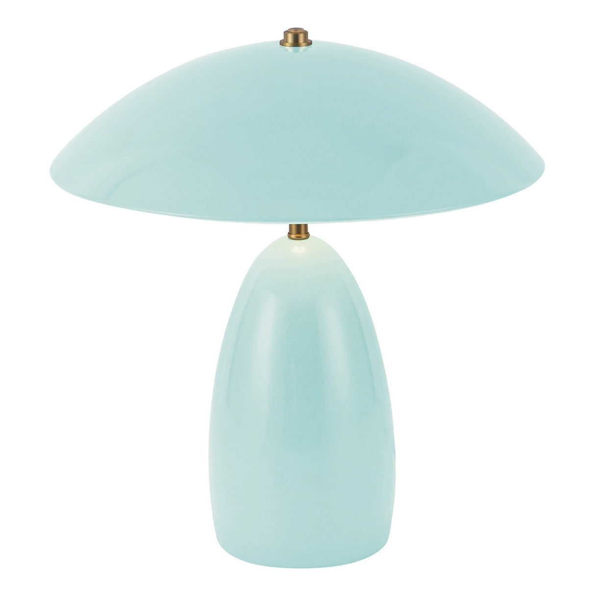 Poppy Medium Table Lamp - Cerulean Light Blue