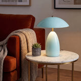 Poppy Medium Table Lamp - Cerulean Light Blue