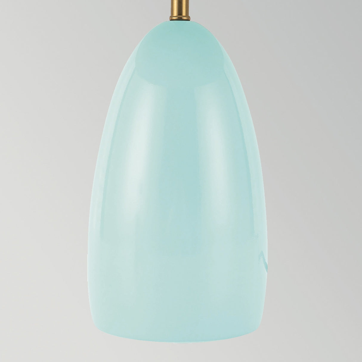 Poppy Medium Table Lamp - Cerulean Light Blue