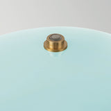 Poppy Medium Table Lamp - Cerulean Light Blue