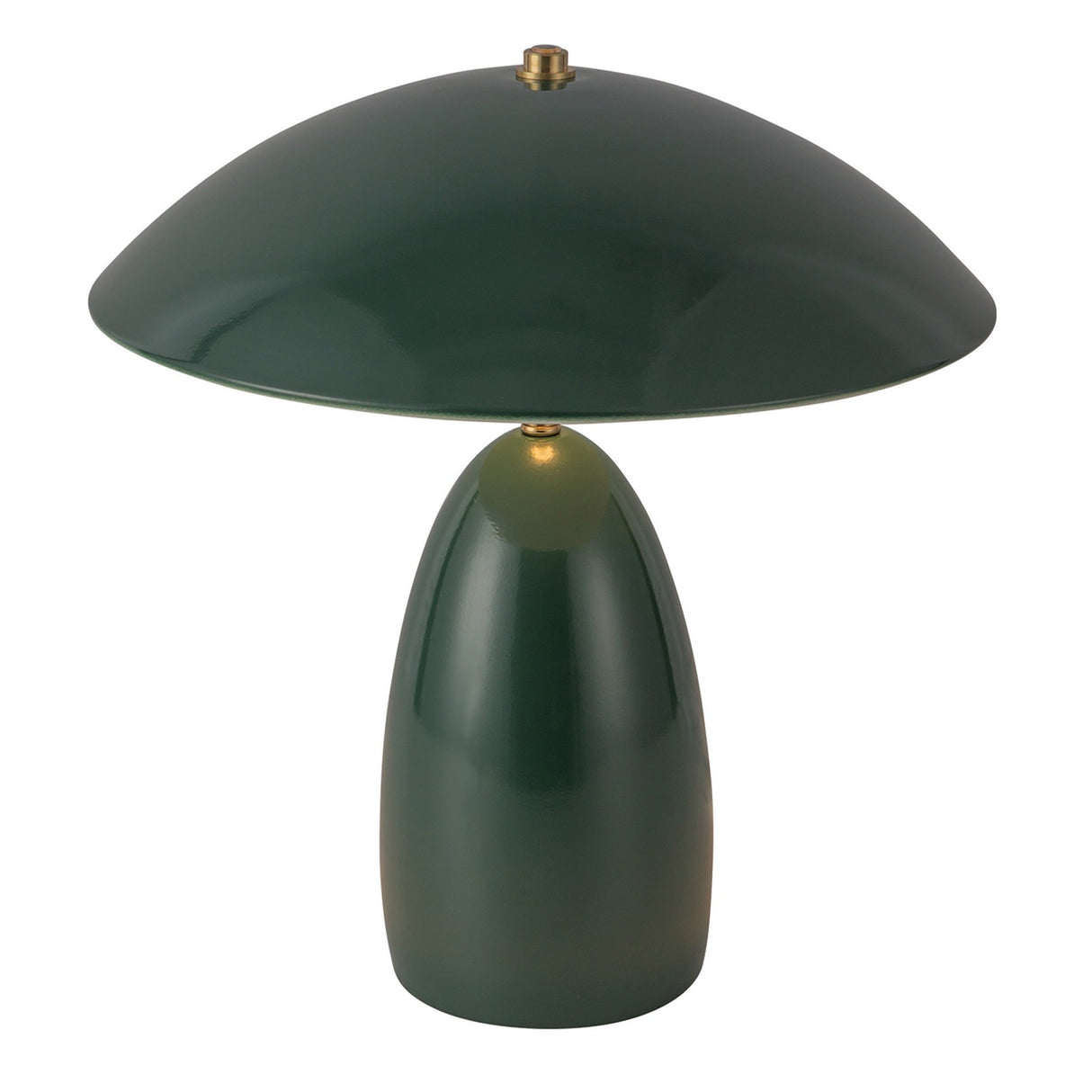 Poppy Medium Table Lamp - Pine Green