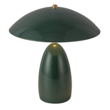 Poppy Medium Table Lamp - Pine Green